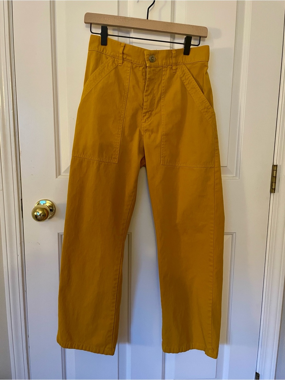 Big Bud Press Work Pants in Mustard